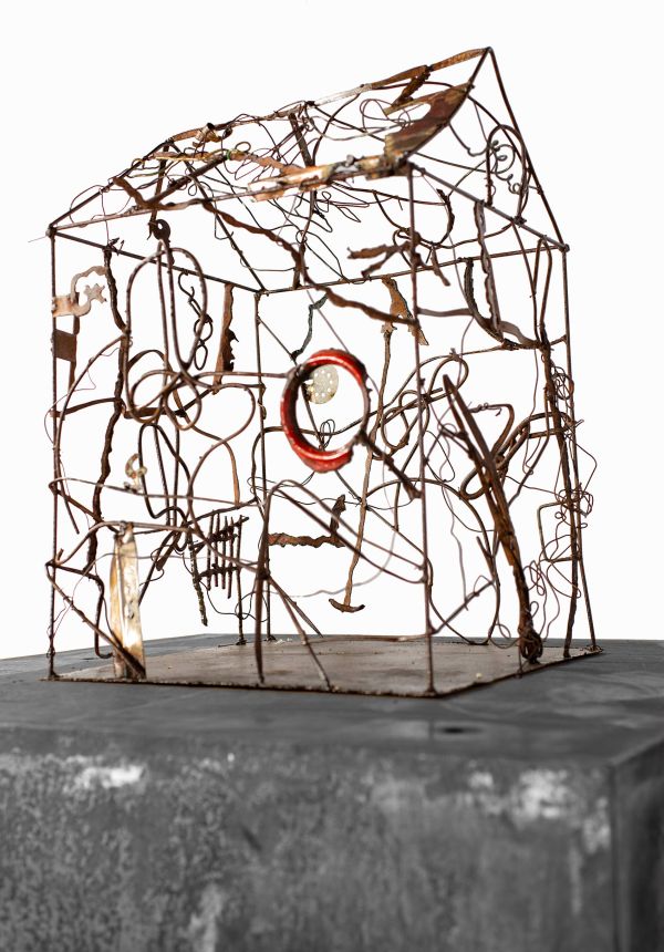 Kunst Objekt Villa Roter Kreis